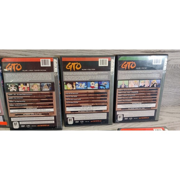 GTO: Great Teacher Onizuka - Vol.1-10 (Lot of 10 DVDS!)-Anime - Picture 8 of 14